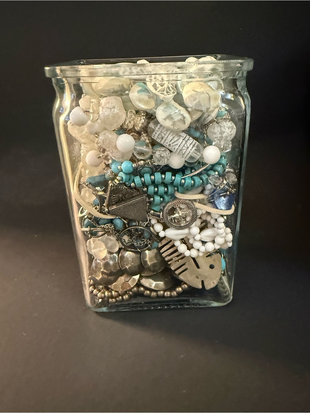 Jewelry Jar - Beach Vacation Themed
